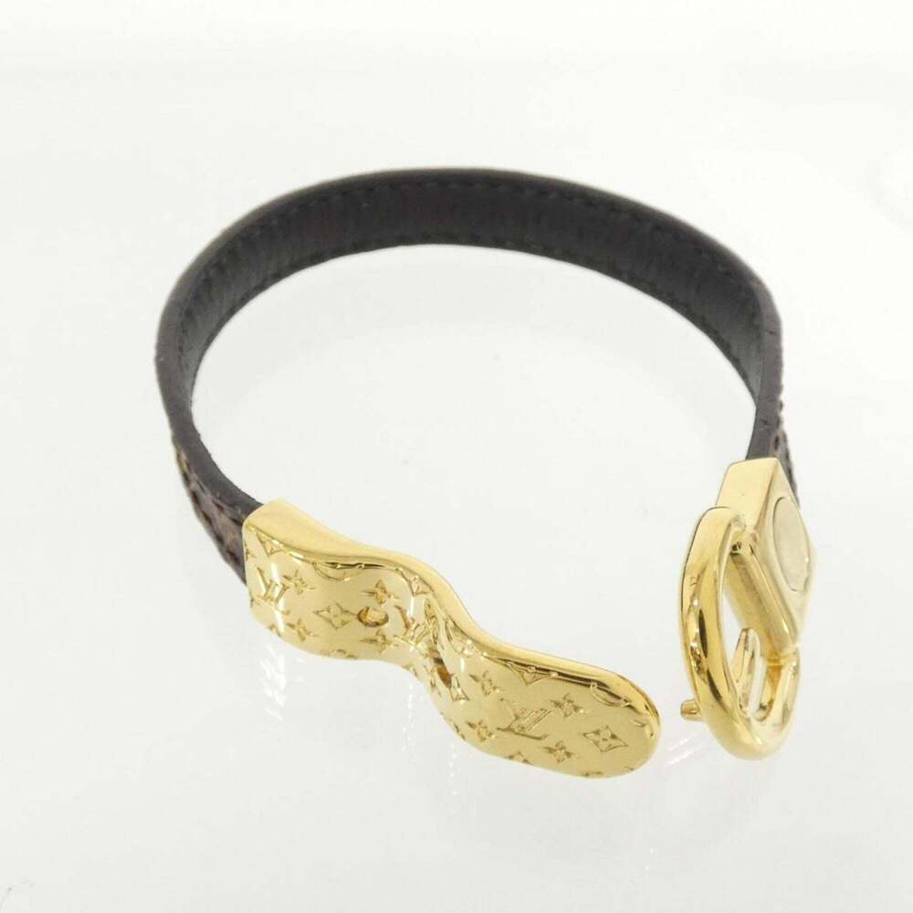 LOUIS VUITTON Brown Monogram Charm Bracelet - Picture 4 of 4